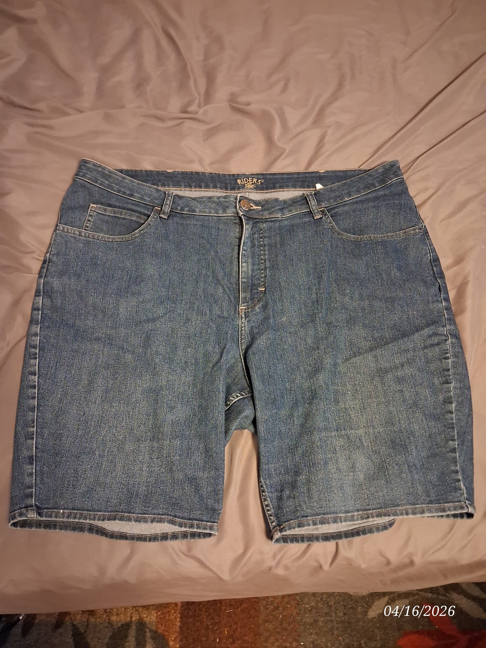 Riders by Lee Classic Blue Denim Jean Shorts